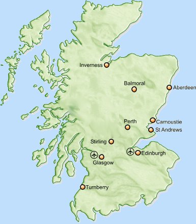 Scotland Map