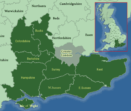 South East Map